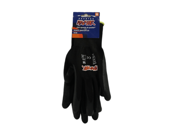 Guantes de látex color negro para todo tipo de trabajos de venta en Quito Guayaquil Ambato Manta Portoviejo Machala Cayambe Ibarra Tumbaco Cumbayá Sangolquí´