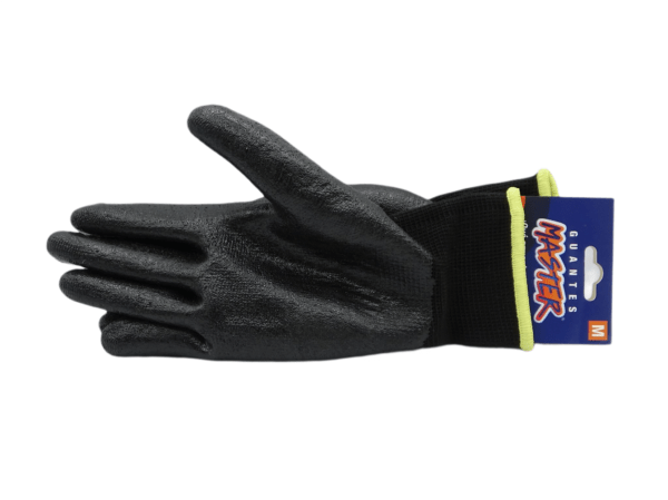 Guantes de látex color negro para todo tipo de trabajos de venta en Quito Guayaquil Ambato Manta Portoviejo Machala Cayambe Ibarra